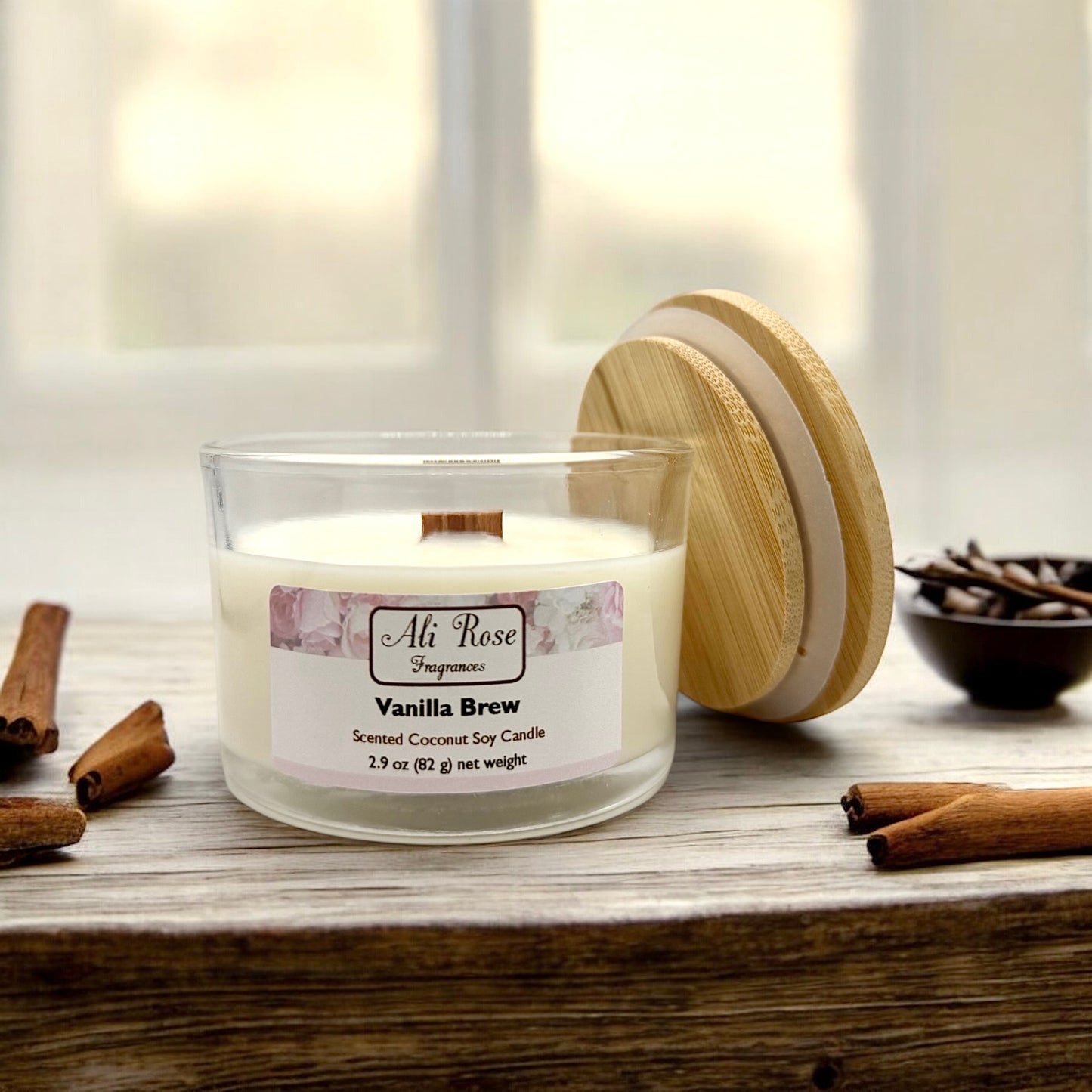 Vanilla Brew Mini Candle