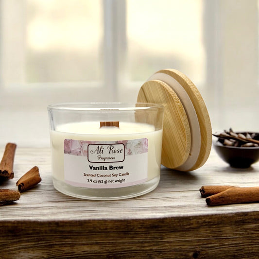 Vanilla Brew Mini Candle