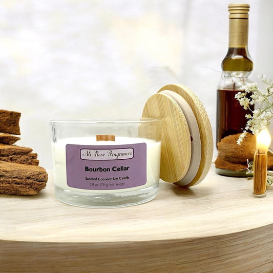 Bourbon Cellar Mini Candle