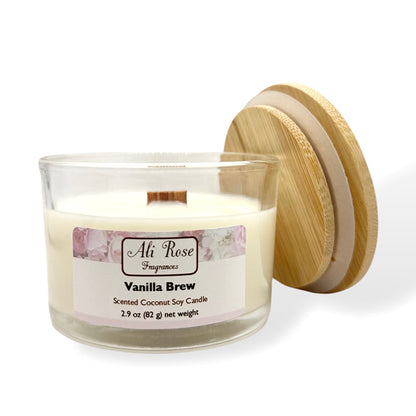 Vanilla Brew Mini Candle