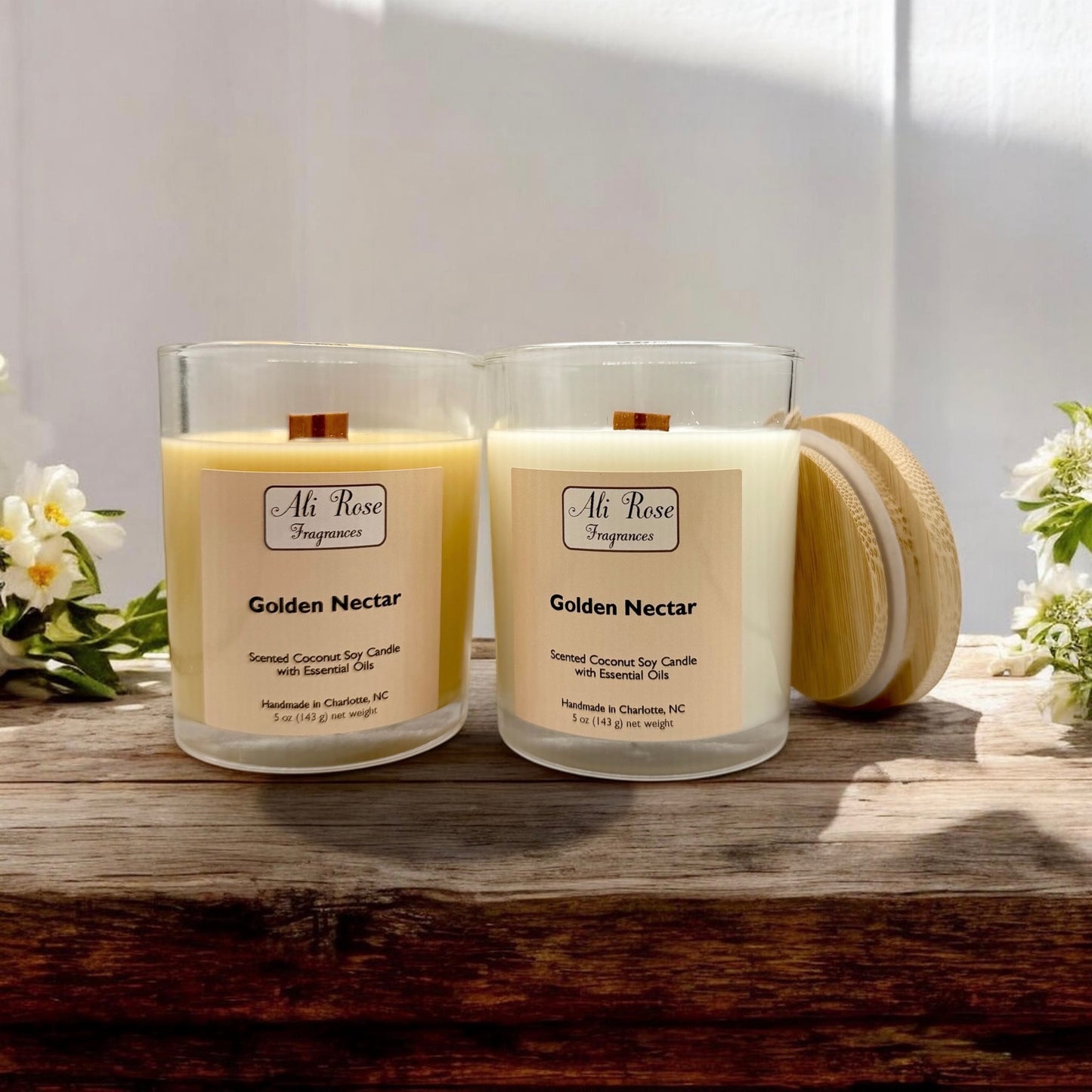 Golden Nectar Candle
