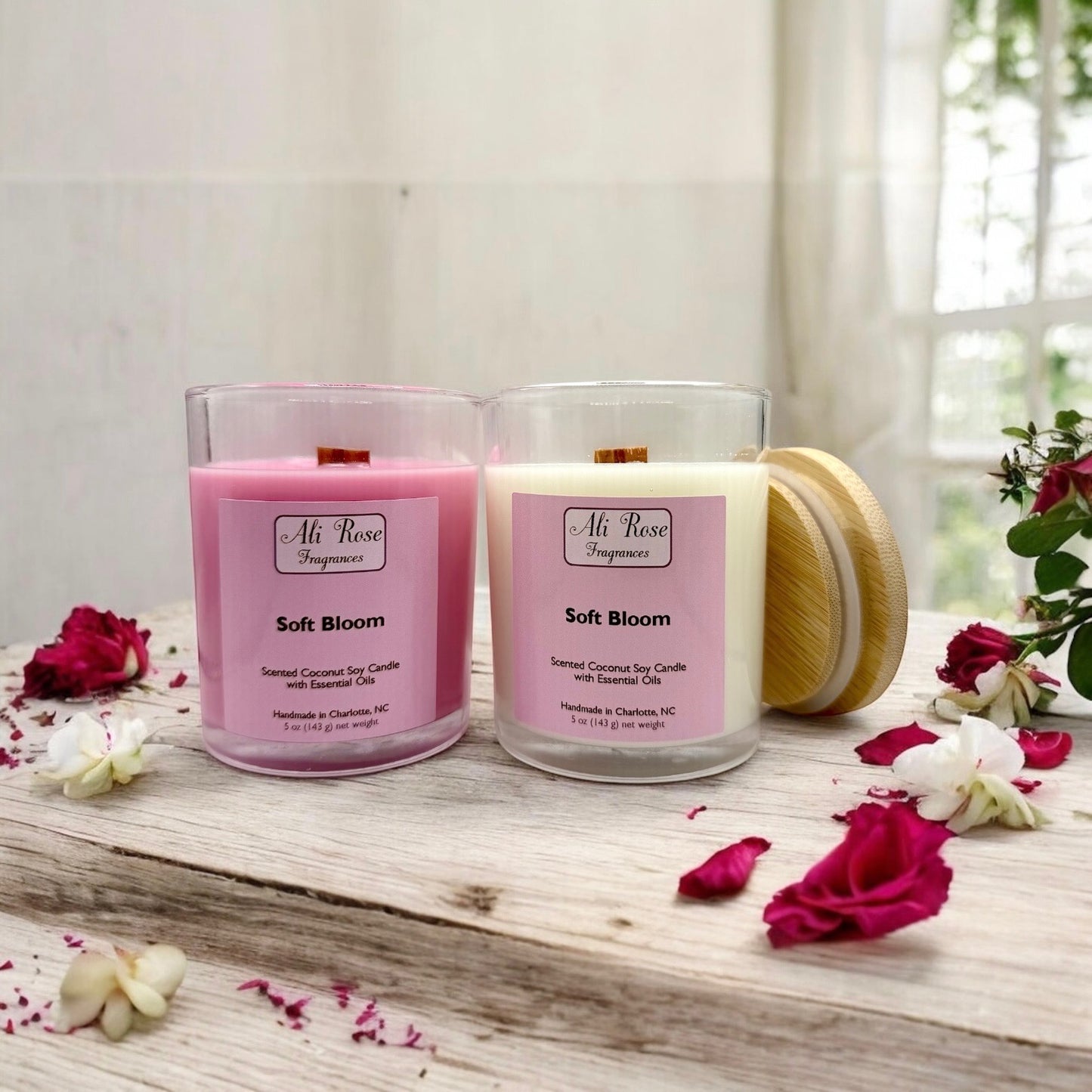 Soft Bloom Candle