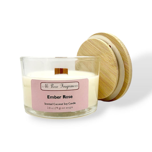 Ember Rose Mini Candle