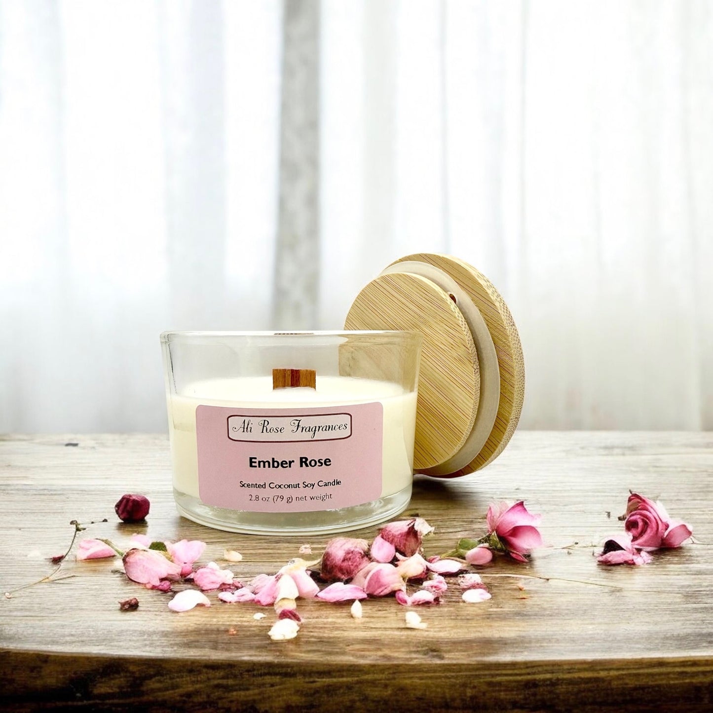 Ember Rose Mini Candle