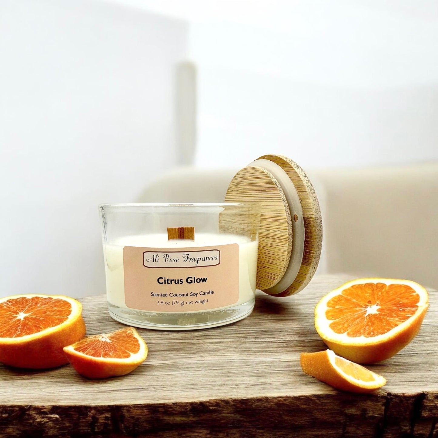 Citrus Glow Mini Candle