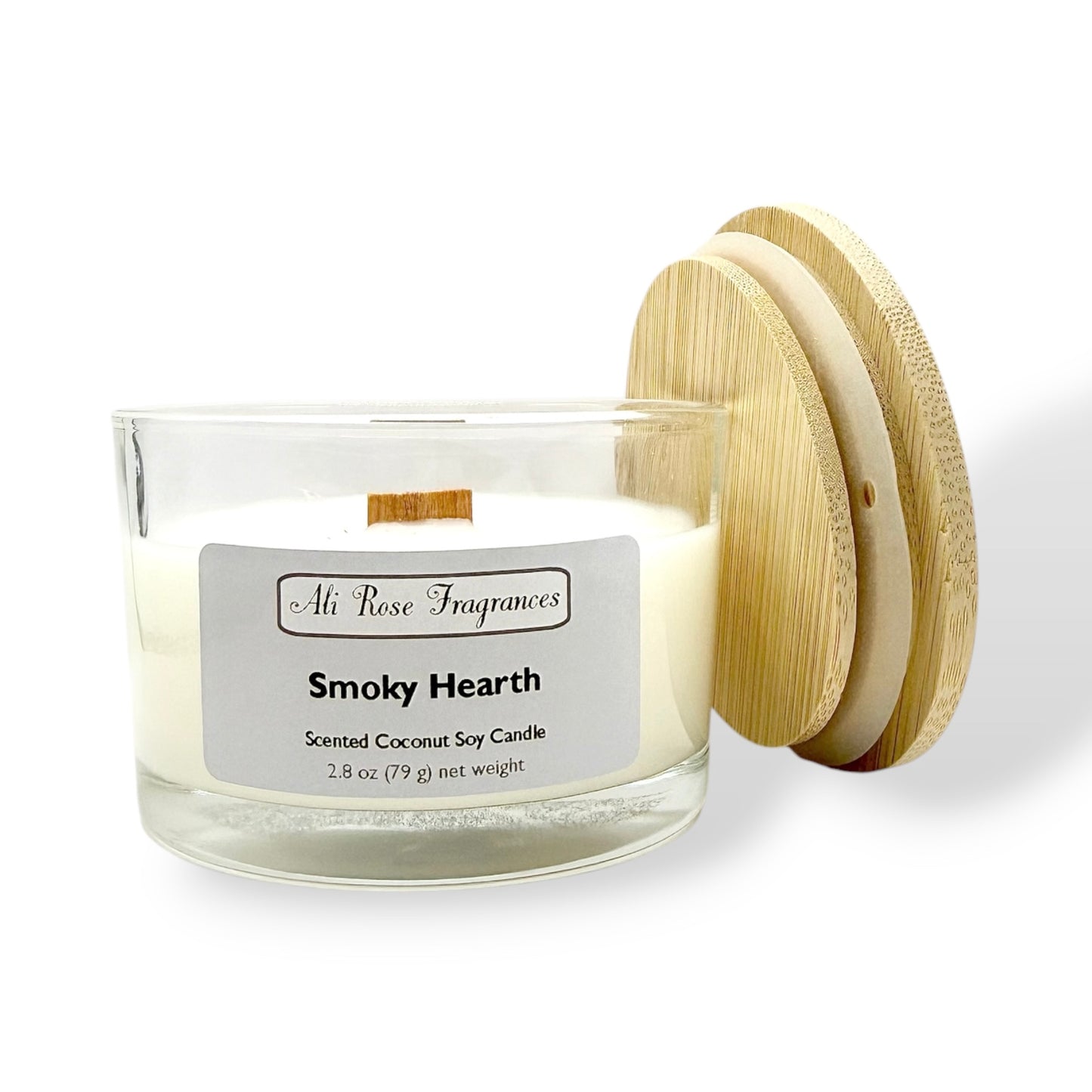 Smoky Hearth Mini Candle