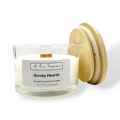 Smoky Hearth Mini Candle