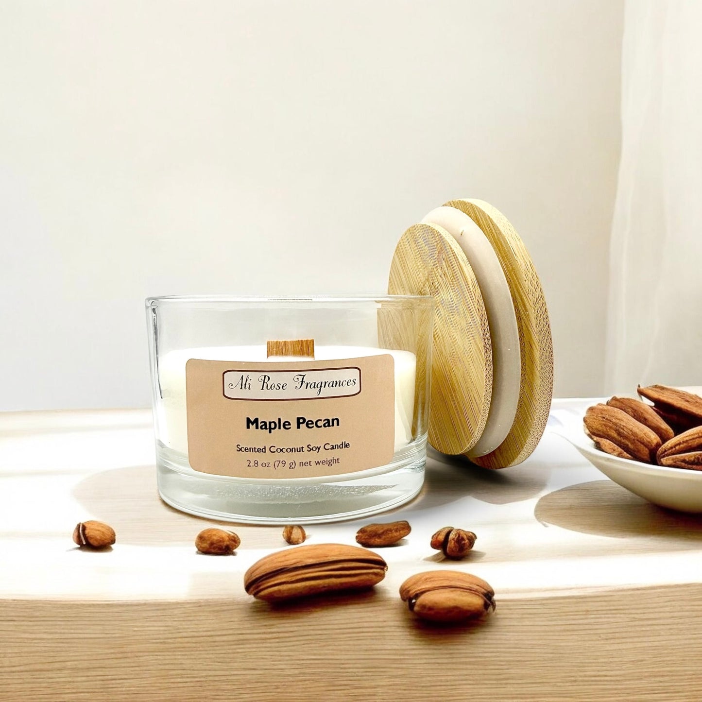 Maple Pecan Mini Candle