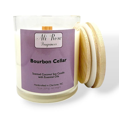 Bourbon Cellar Large Candle
