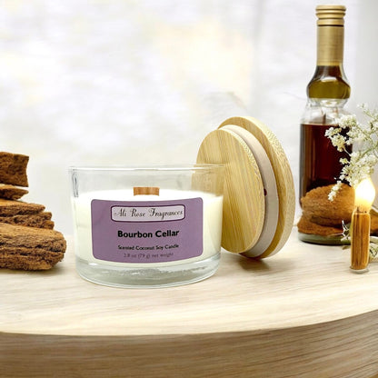 Bourbon Cellar Mini Candle